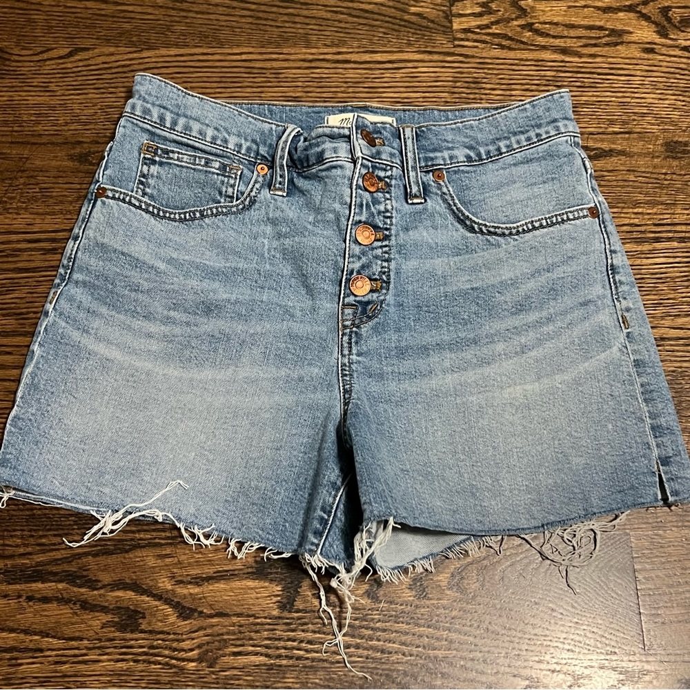 Madewell Button Front Shorts